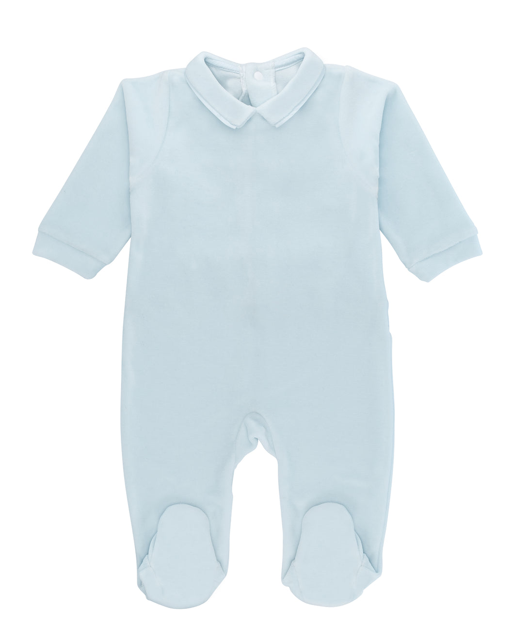Blue Ultra-soft cotton baby one-piece
