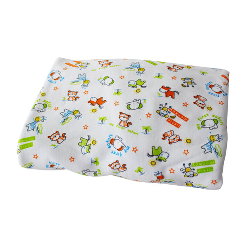 Safari Animals Super Soft Pima Cotton Baby Crib Sheet