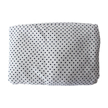 Navy Dot Super Soft Pima Cotton Crib Sheet