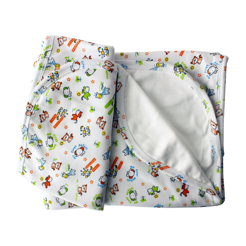 Safari Animals Pima Cotton Baby Blanket