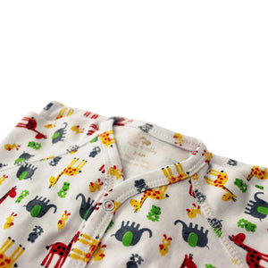 Giraffe Ultra-soft Peruvian Pima cotton baby one-piece